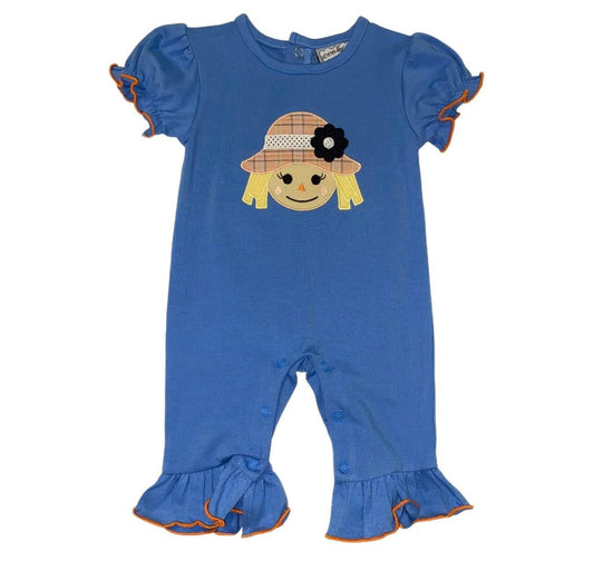 Girls scarecrow Romper