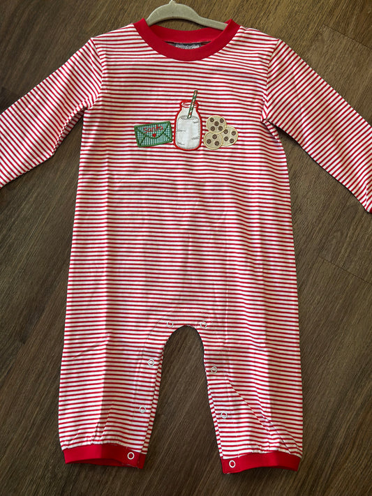 Boys cookies 🍪 for Santa romper