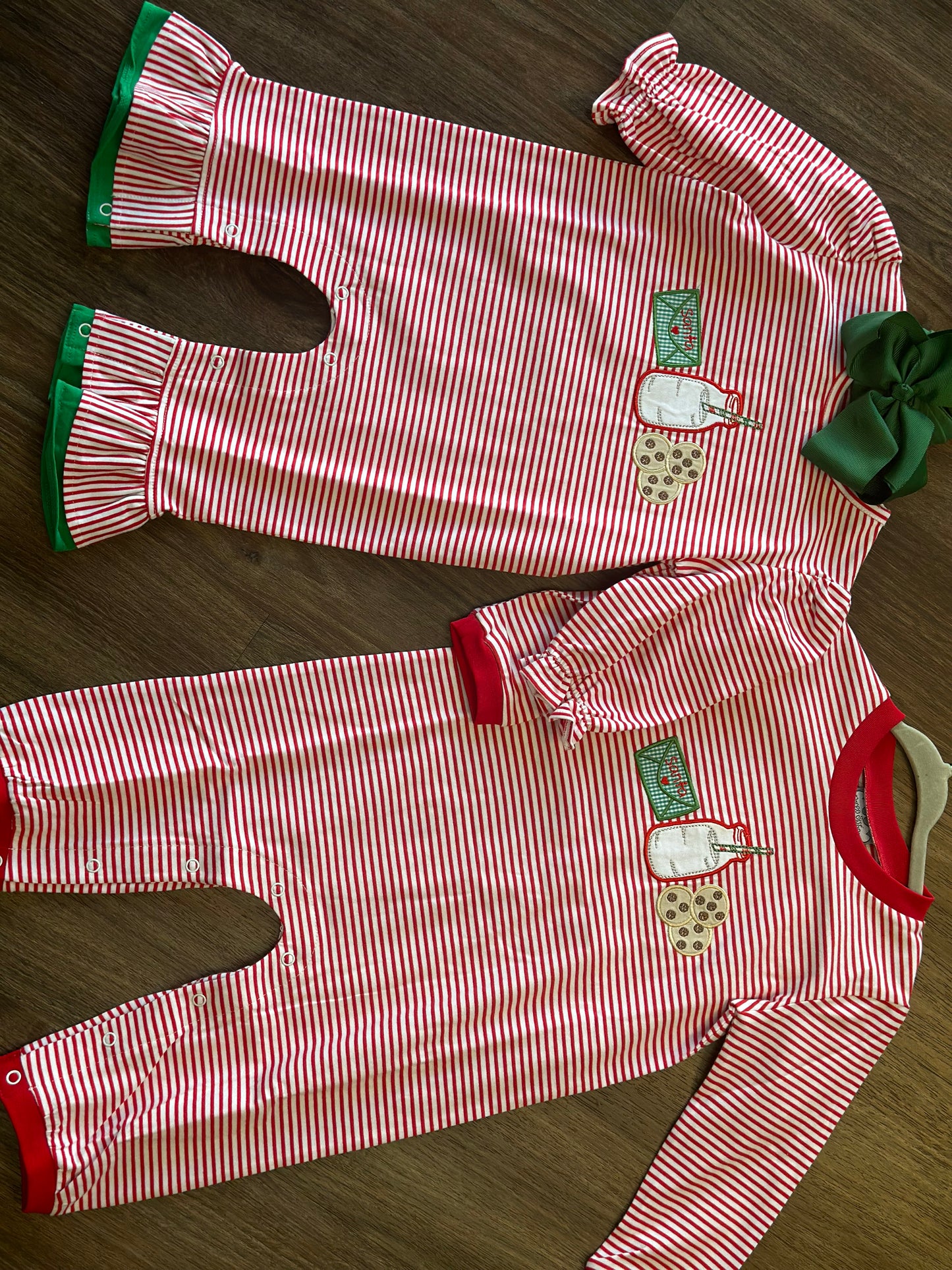 Boys cookies 🍪 for Santa romper