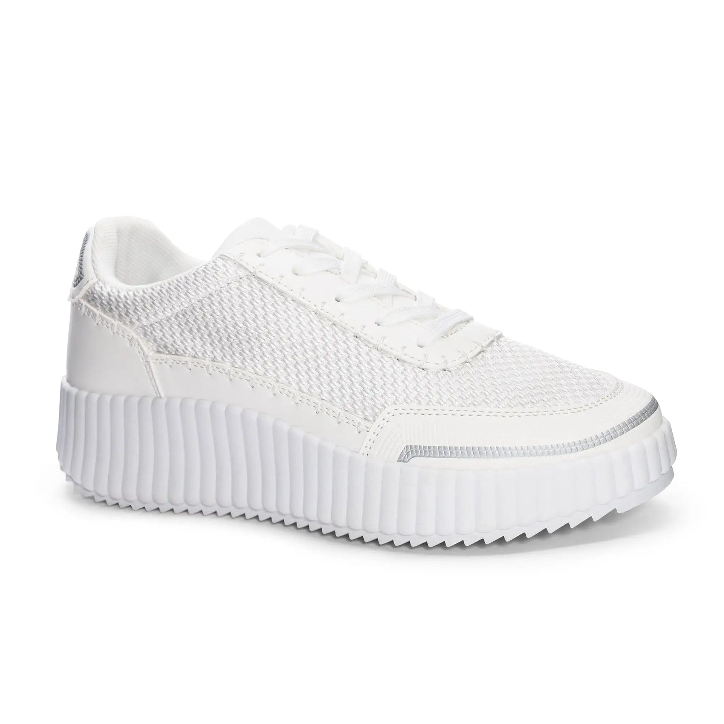 Dirty Laundry White Mesh sneakers