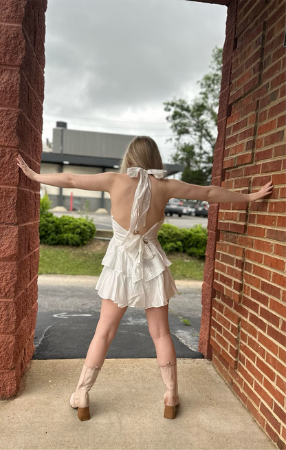 Classy white Romper