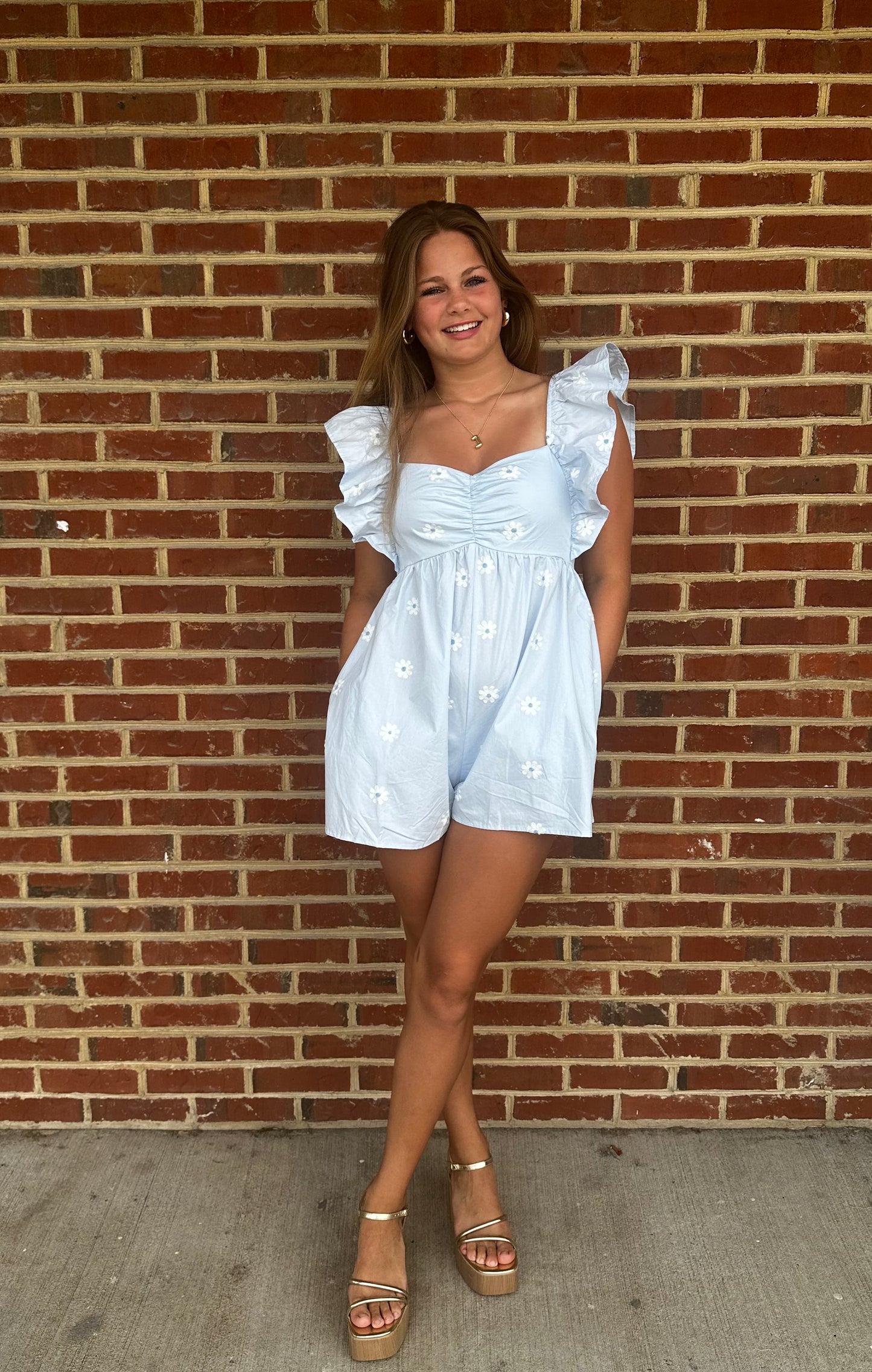 Daisy Baby Doll Romper