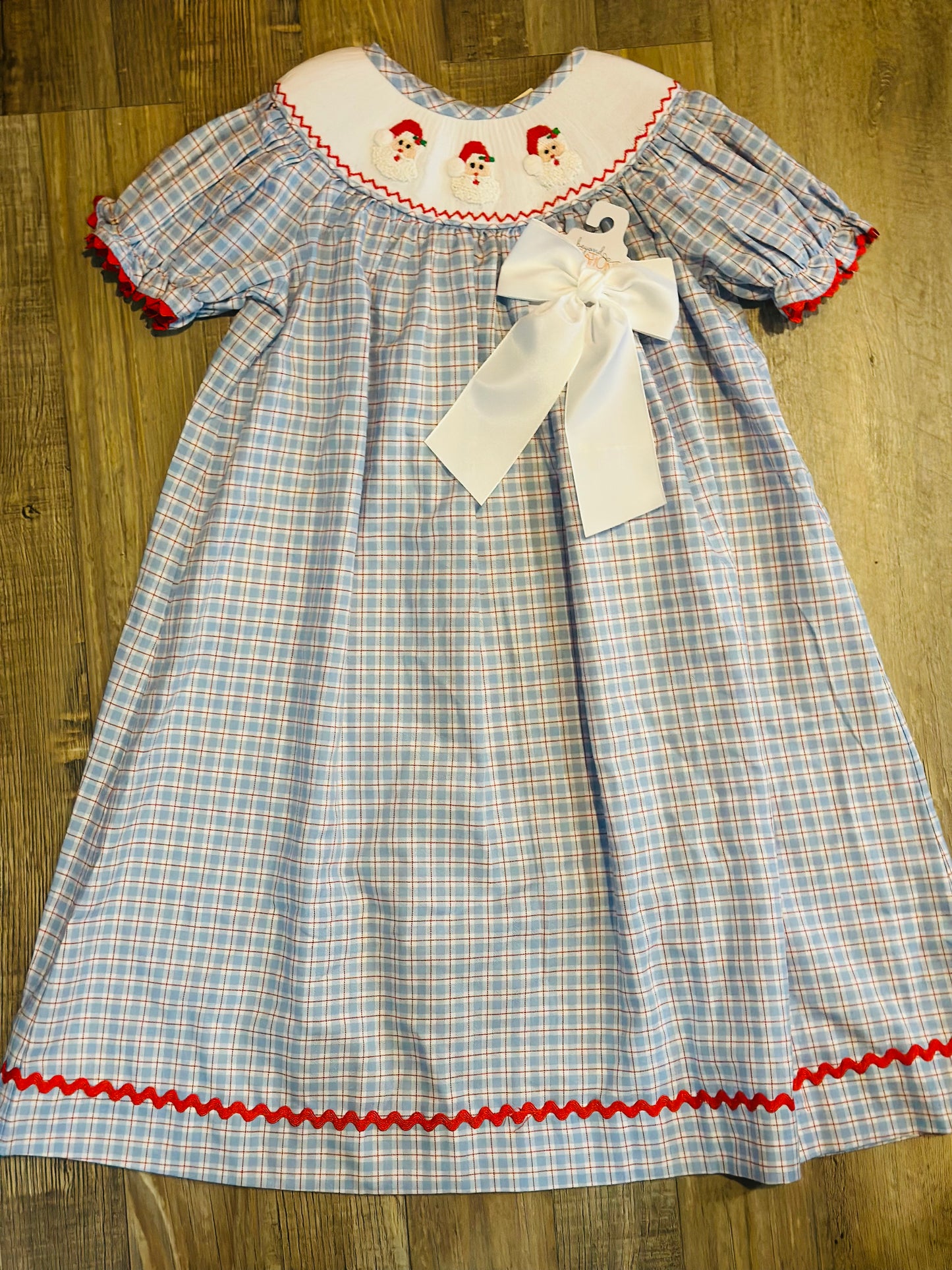 Banana Split Classic Smocked Bishop Dress