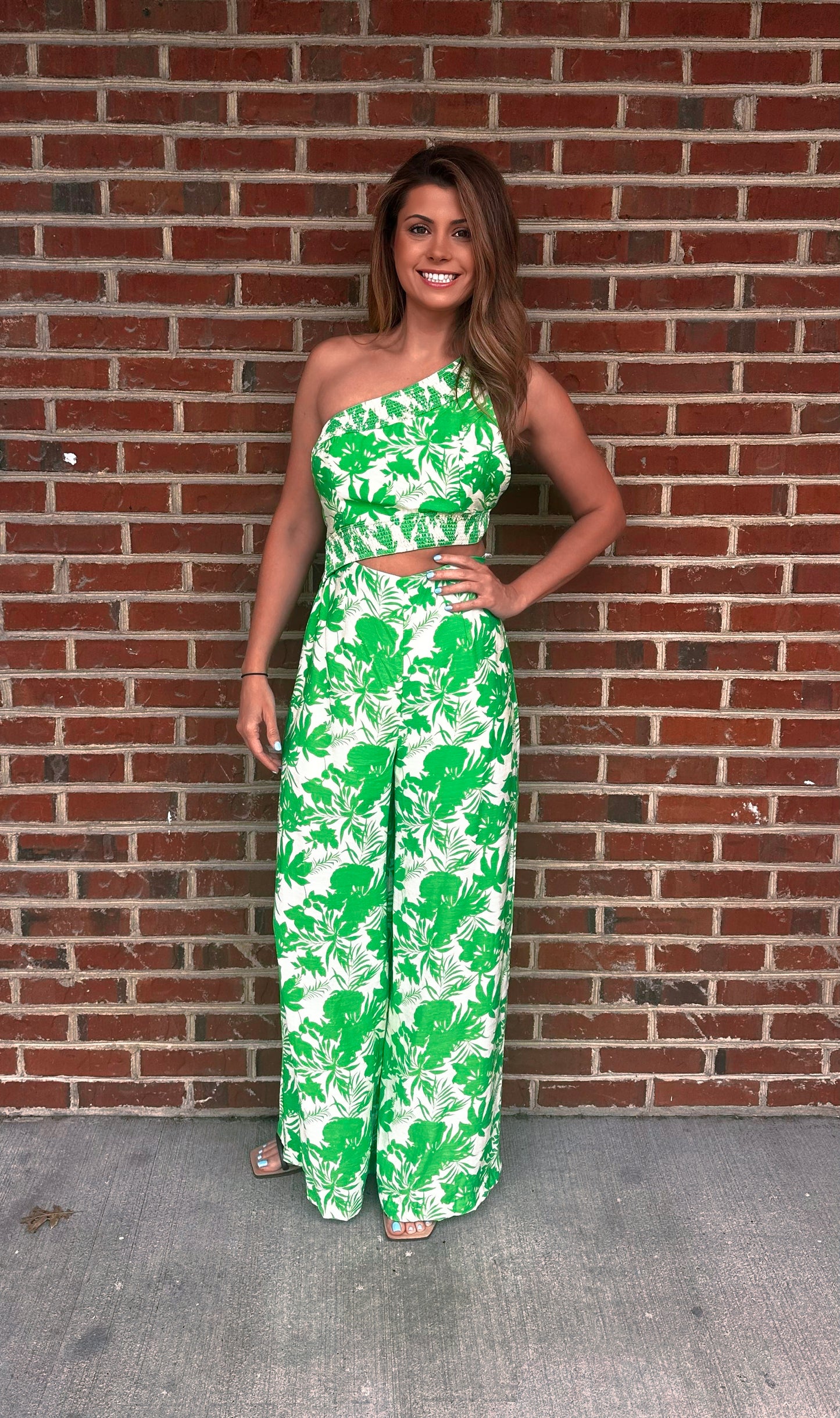 Malibu one shoulder Jumpsuit